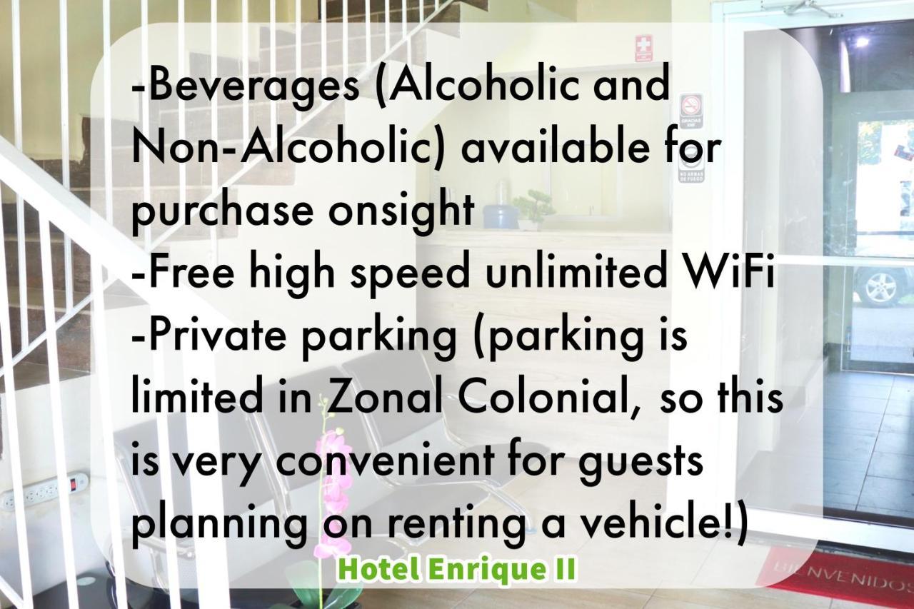 Hotel Enrique II Zona Colonial Vista Al Malecon 산토도밍고 외부 사진